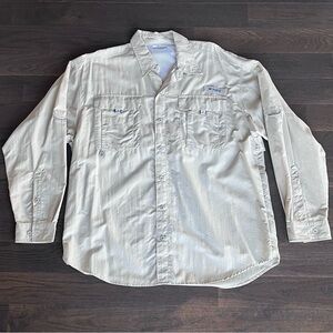 Columbia PFG button down Fishing/Hiking